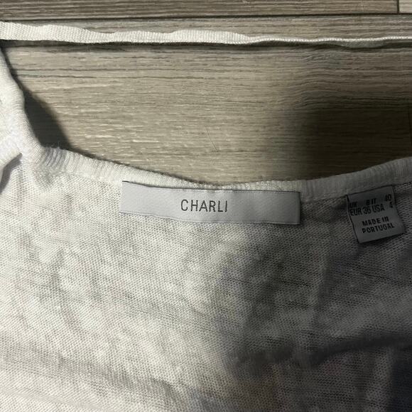 White Charli Top - Picture 2 of 3